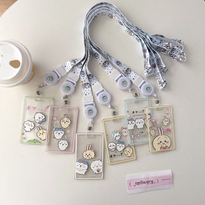 Laptop Accessories Cute - Cute Cartoon Chiikawa Transparent Card Sleeves