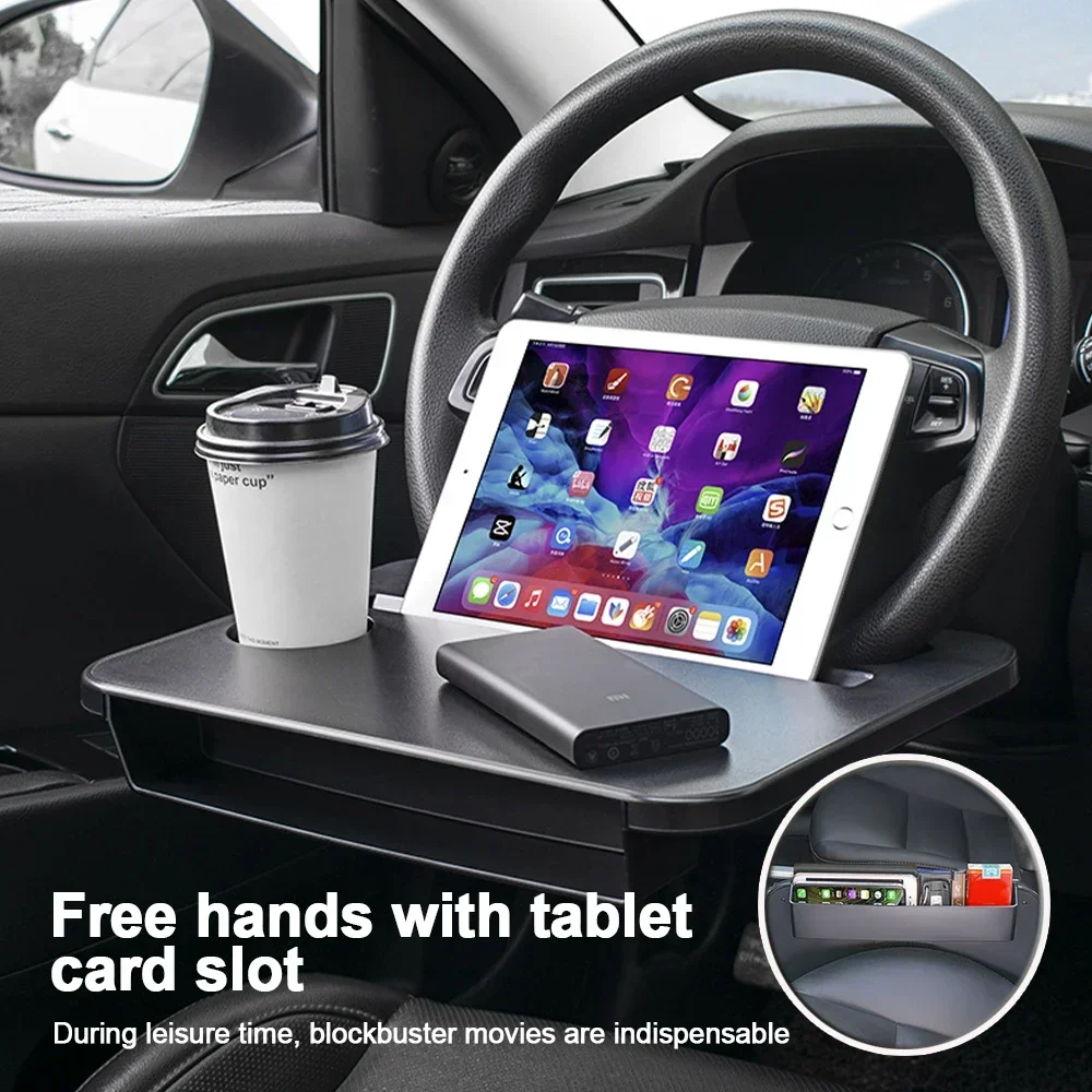 Laptop Related Accessories - Multi-used Car Tray Laptop Desk Pad