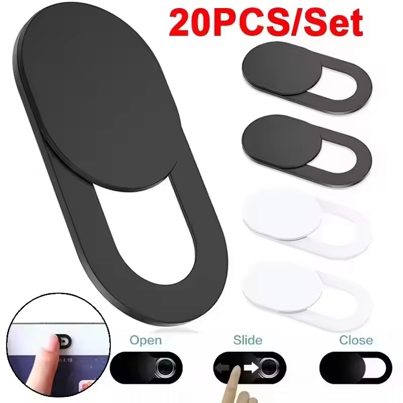 Laptop Accessories Stickers - Webcam Cover Shutter Magnet Slider Plastic