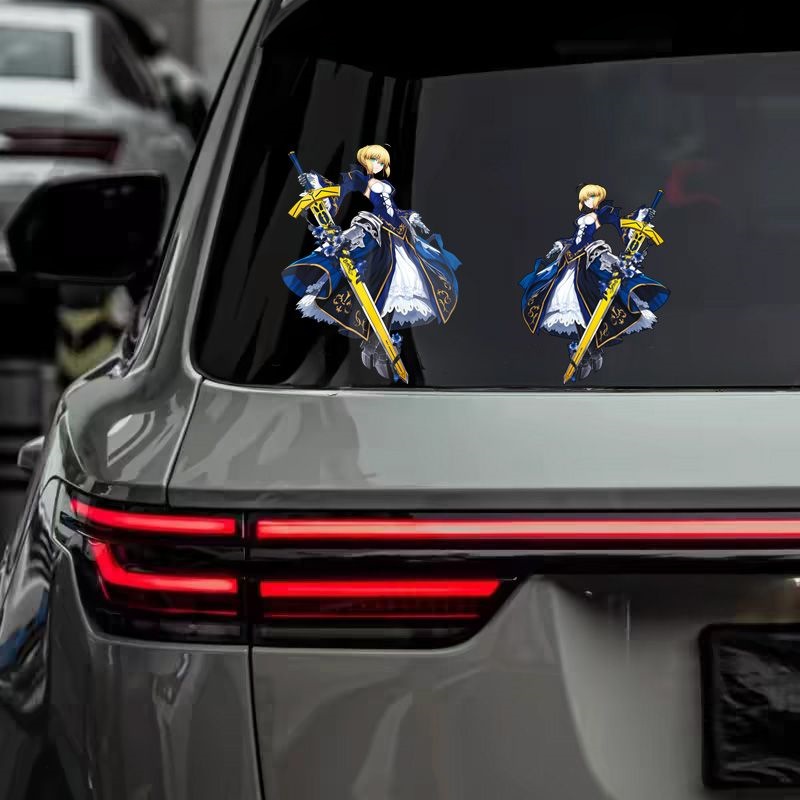Laptop Accessories Stickers - Anime Car Stickers Cool Sticker Fate
