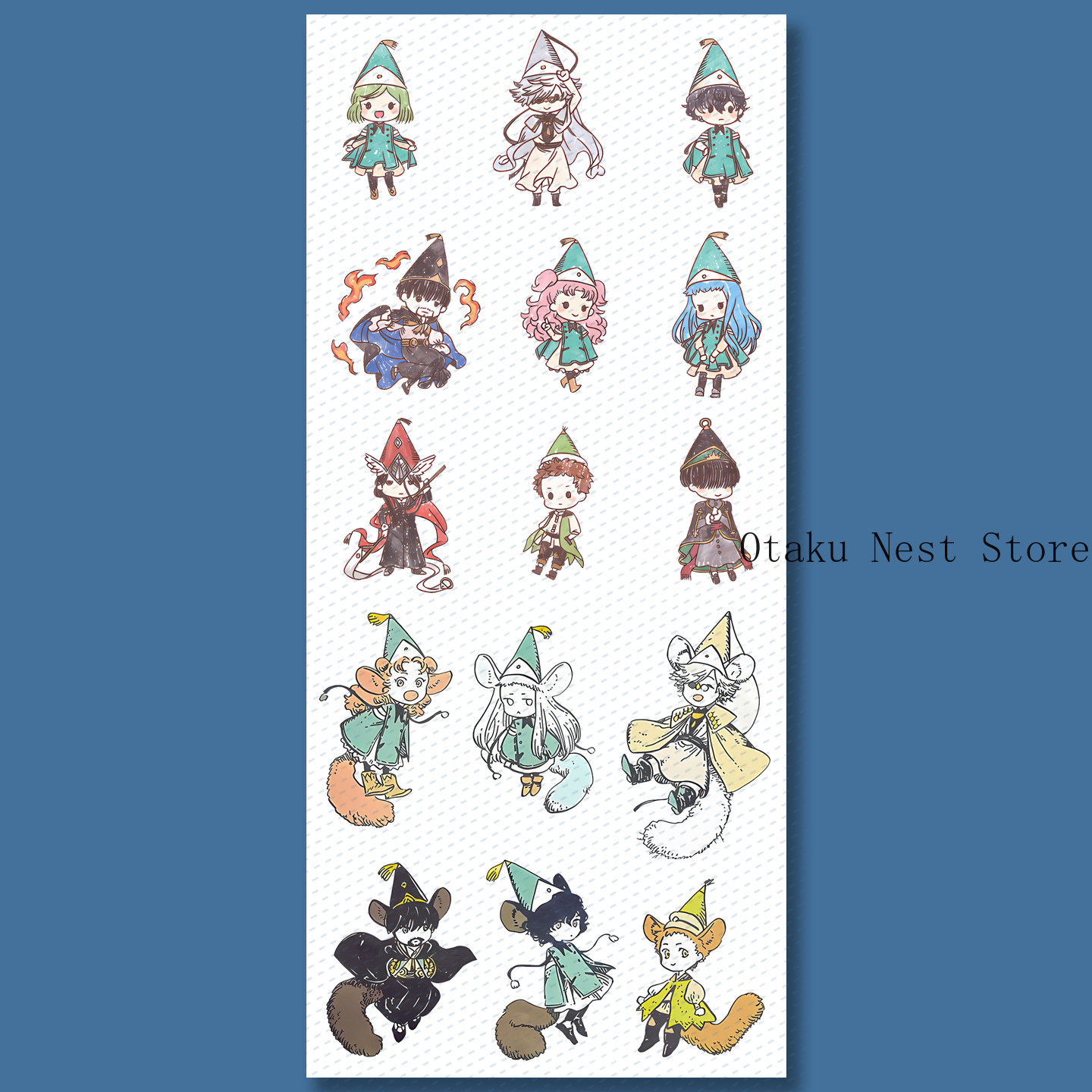 Anime Witch Hat Atelier Coco Q - огляд і ціна Laptop Accessories Stickers