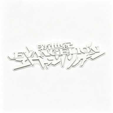 EVANGELION Classic Anime Symbo - огляд і ціна Laptop Accessories Stickers