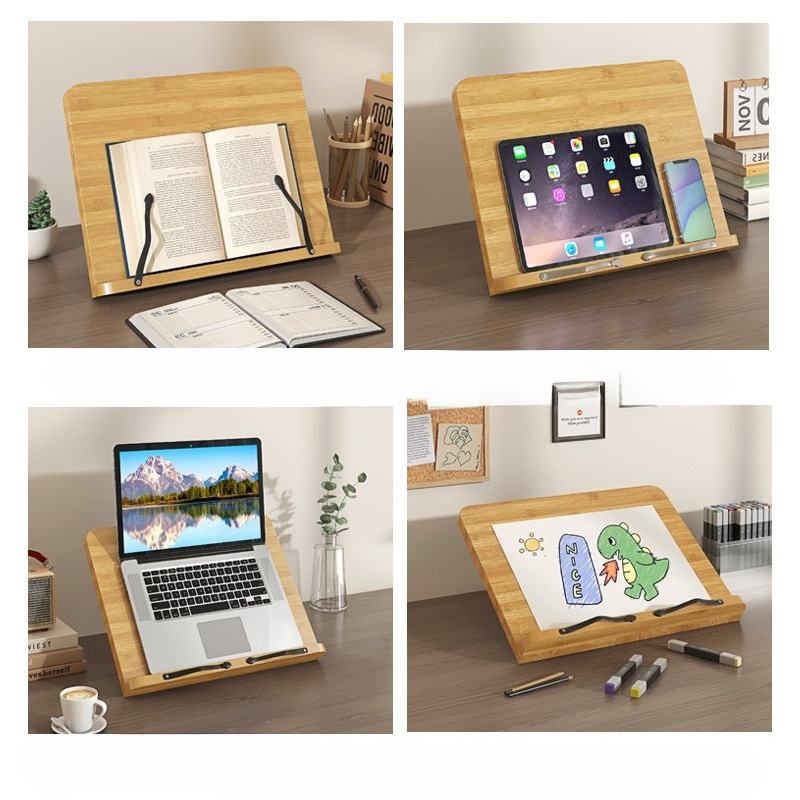 Wooden Reading Book Stand, Mul - огляд і ціна Laptop Related Accessories
