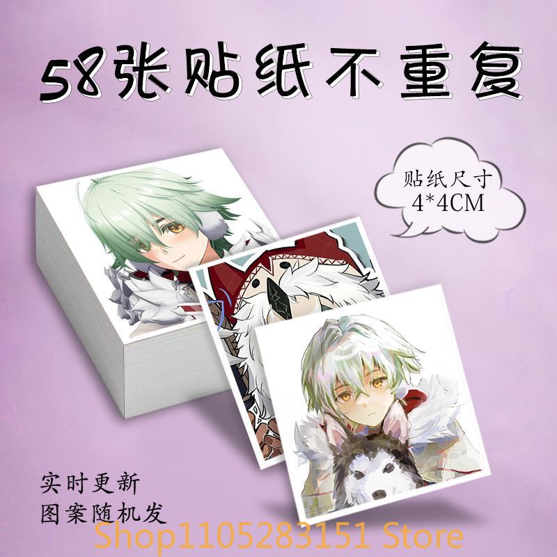 Genshin Impact Alyosha Cosplay - огляд і ціна Laptop Accessories Stickers