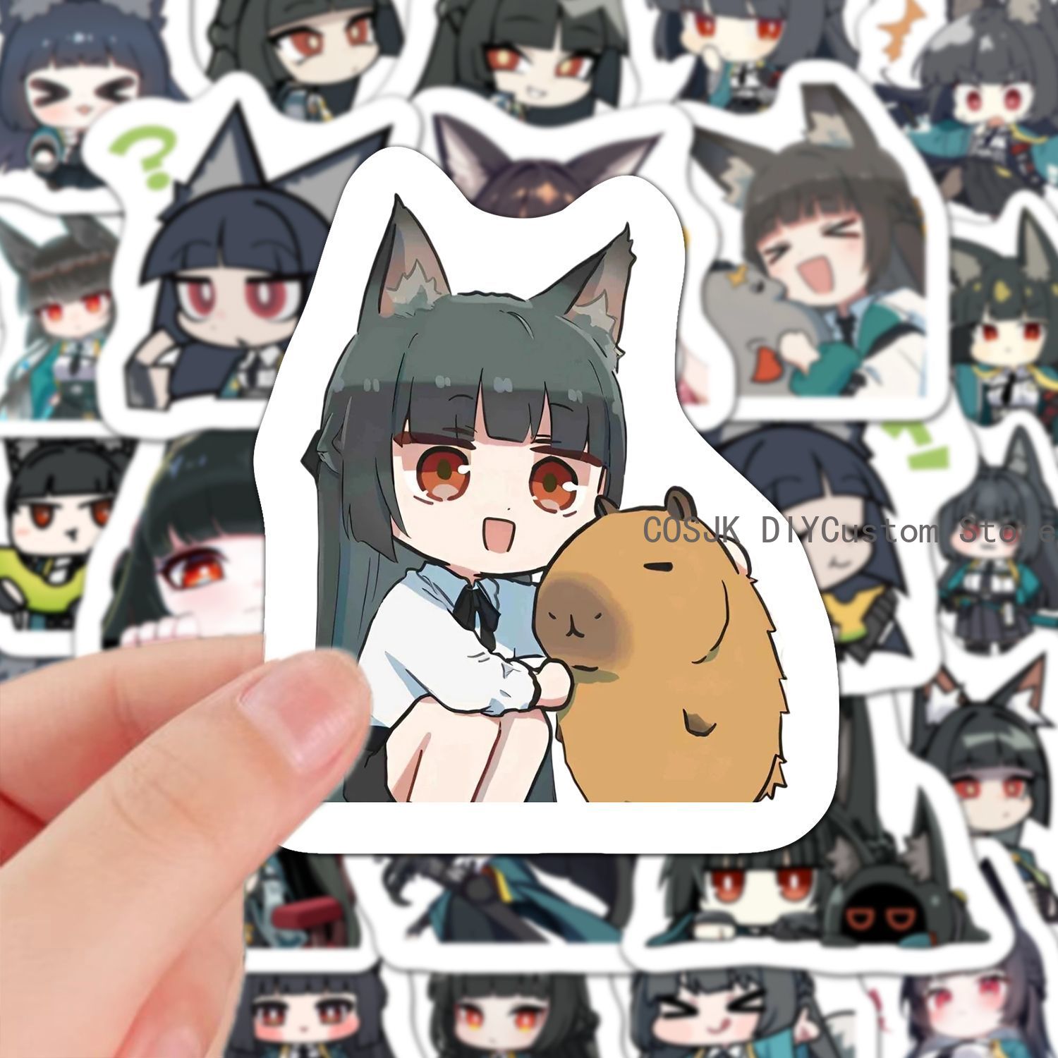 60Pcs Zenless Zone Zero Hoshim - огляд і ціна Laptop Accessories Stickers