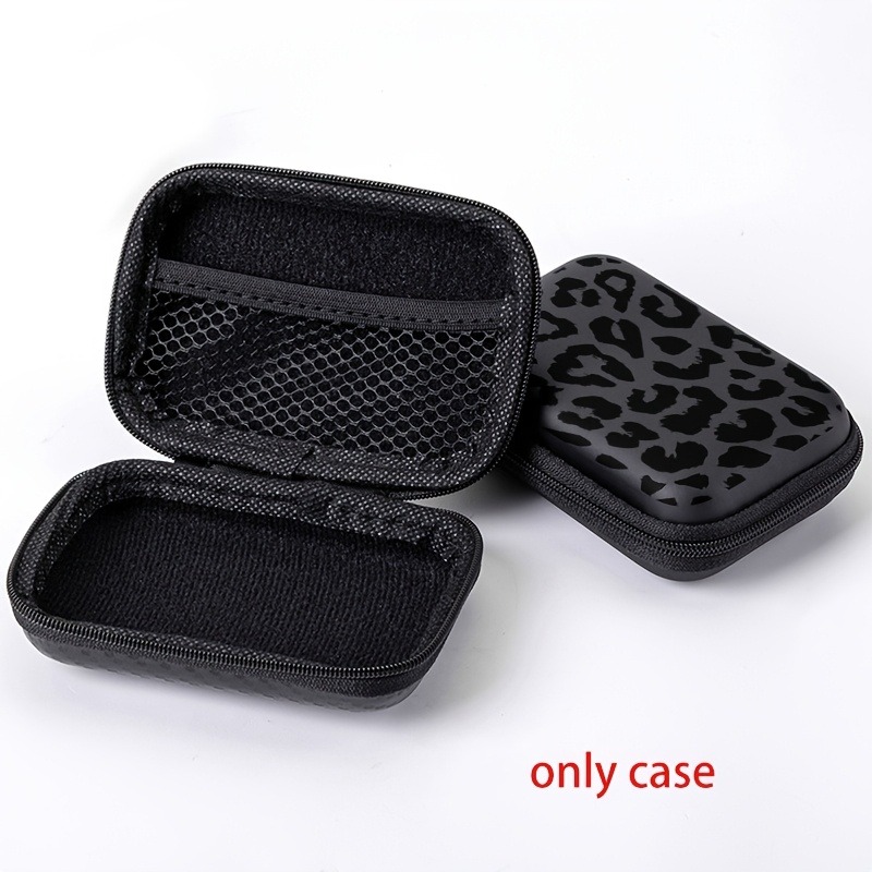 Black Leopard Print EVA Hard S - огляд і ціна Cable Management Bag