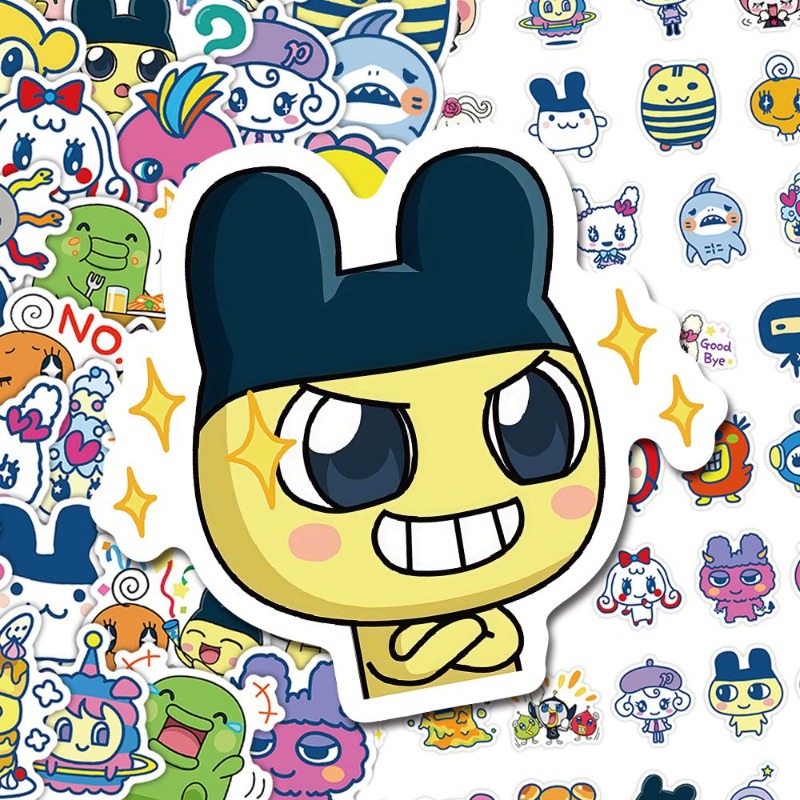 Japanese Tamagotchi Stickers E - огляд і ціна Laptop Accessories Stickers