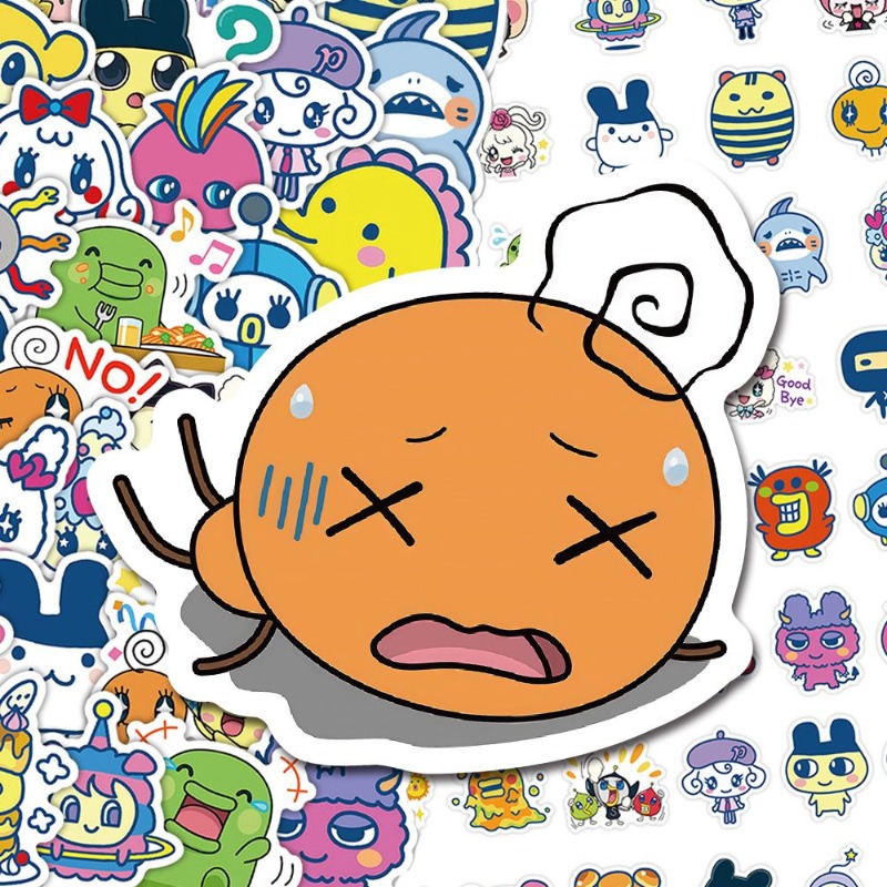 Japanese Tamagotchi Stickers E - огляд і ціна Laptop Accessories Stickers