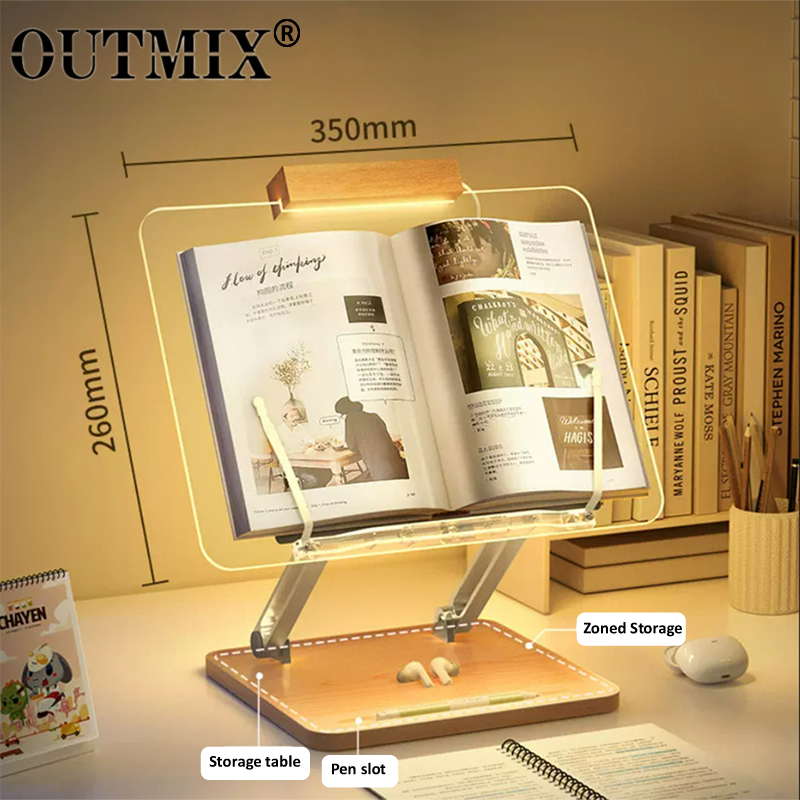 Wooden Reading Stand with Ligh - огляд і ціна Laptop Related Accessories