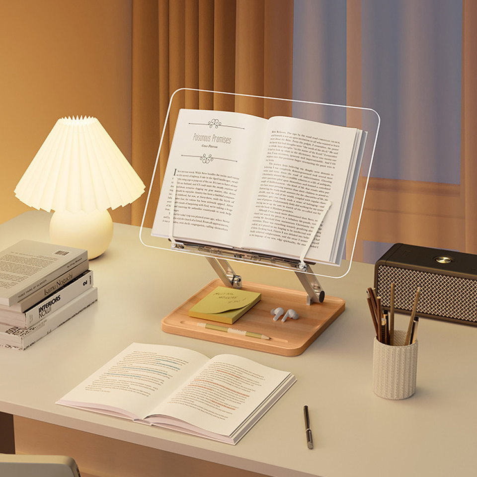 Wooden Reading Stand with Ligh - огляд і ціна Laptop Related Accessories