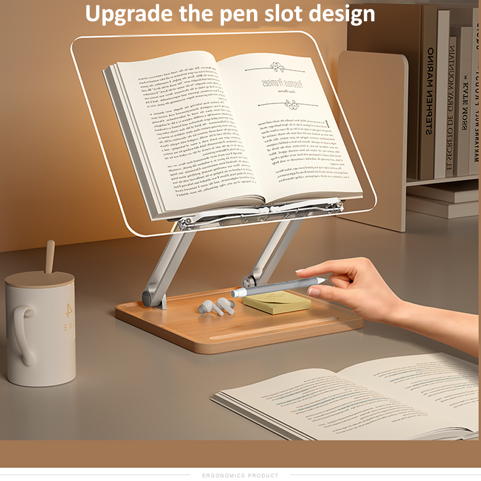 Wooden Reading Stand with Ligh - огляд і ціна Laptop Related Accessories