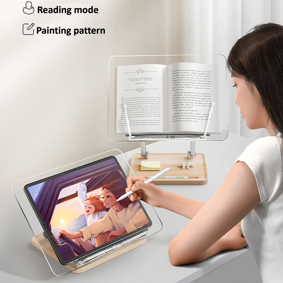 Wooden Reading Stand with Ligh - огляд і ціна Laptop Related Accessories