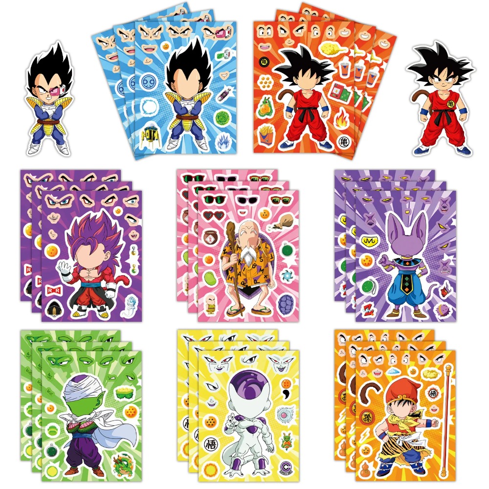 8/32Sheets Anime Dragon Ball S - огляд і ціна Laptop Accessories Toy