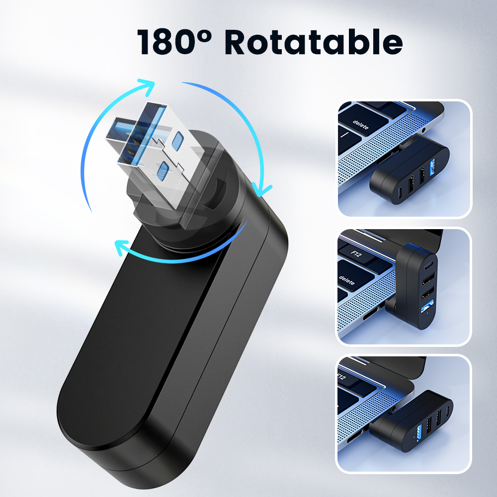 USB Hub 3.0 Mini Splitter Box  - огляд і ціна Laptop Accessories Price