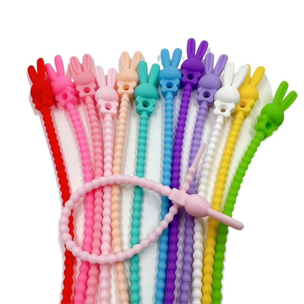 10Pcs Flower Star Silicone Cab - огляд і ціна Cable Management Bag