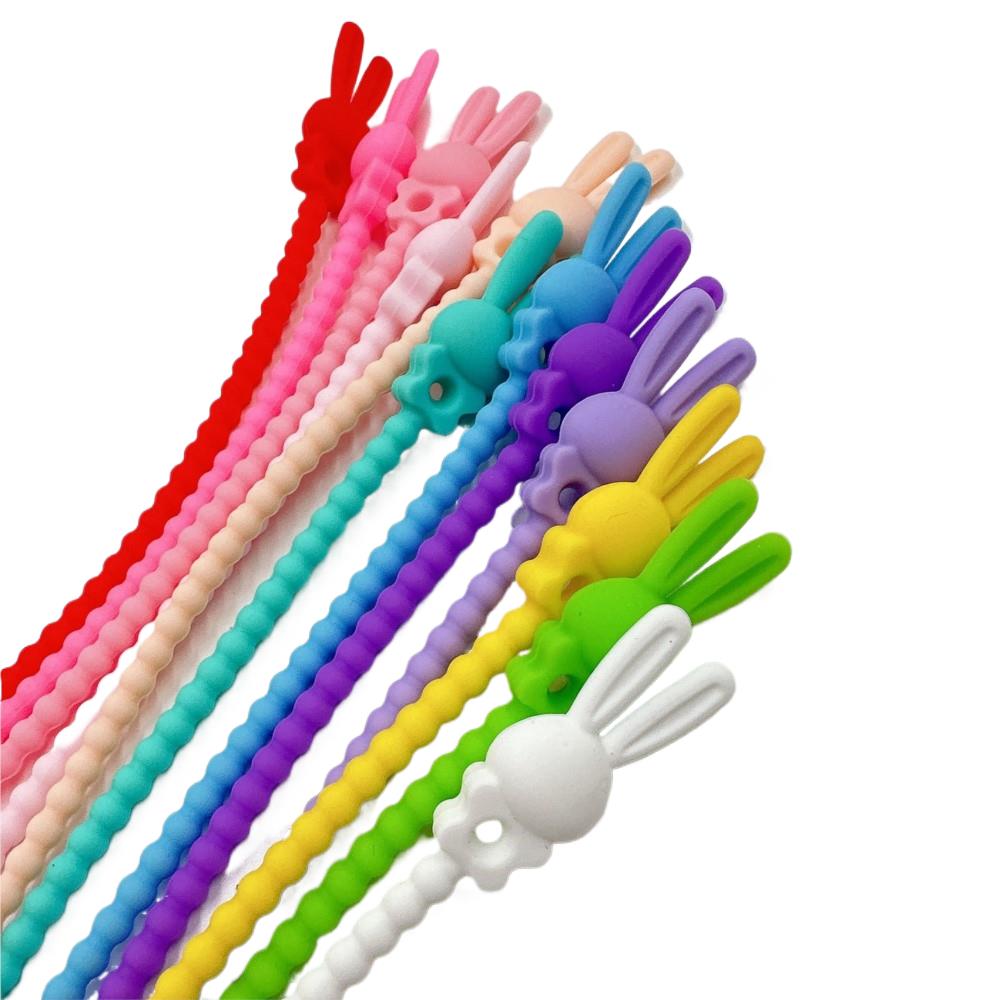 10Pcs Flower Star Silicone Cab - огляд і ціна Cable Management Bag