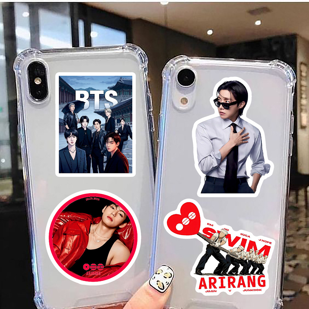 BTS K-pop Boy Group Stickers 5 - огляд і ціна Laptop Accessories Toy