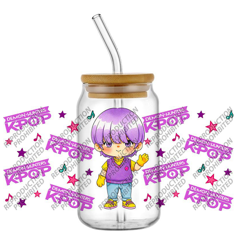 K-POP Vibes Collection 16oz Li - огляд і ціна Laptop Accessories Stickers