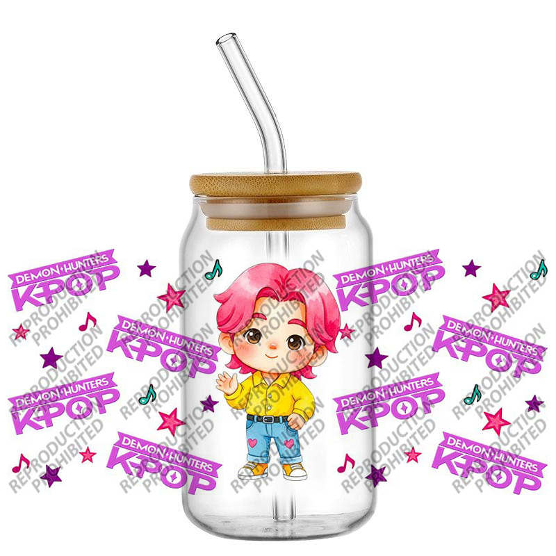 K-POP Vibes Collection 16oz Li - огляд і ціна Laptop Accessories Stickers