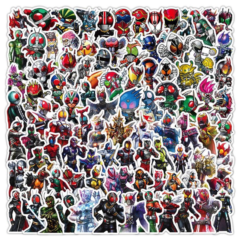 103Pcs Kamen Rider Ins Aesthet - огляд і ціна Laptop Accessories Stickers