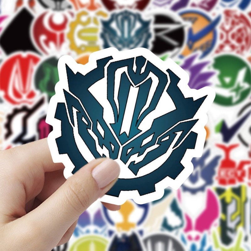 60 Sheets Kamen Rider Logo Sti - огляд і ціна Laptop Accessories Stickers